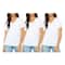 Women's Loose Fitting Short Sleeve V-Neck Tee (3-Pack)